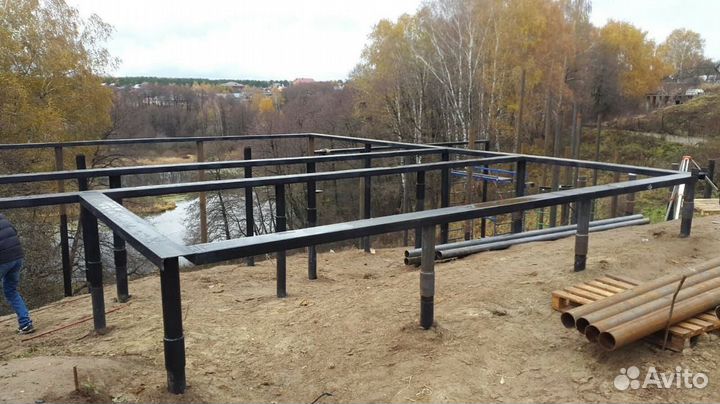 Винтовые сваи 108