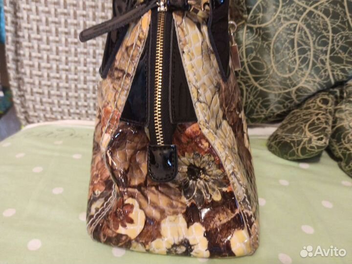 Сумка женская натуральная кожа бу