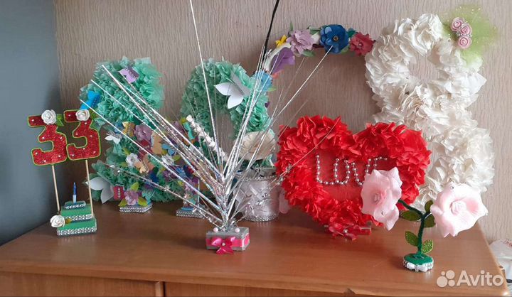 Декор/украшения для день рождения