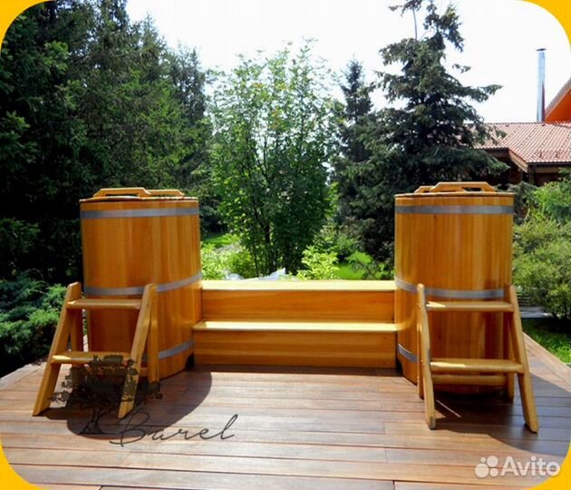Купели для бани. Фурако. Купель уличная