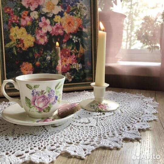 Салфетка кружево, мешочек