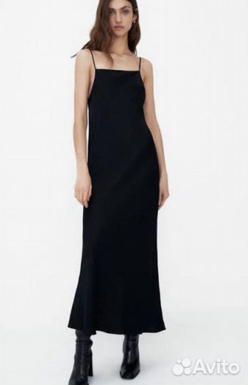 Платье Zara, вискоза 100%