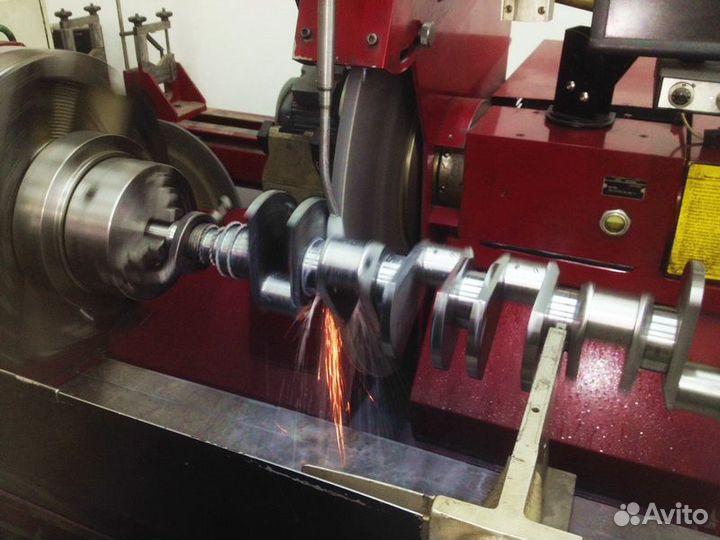 Шлифовка расточка полировка коленвала двигателя