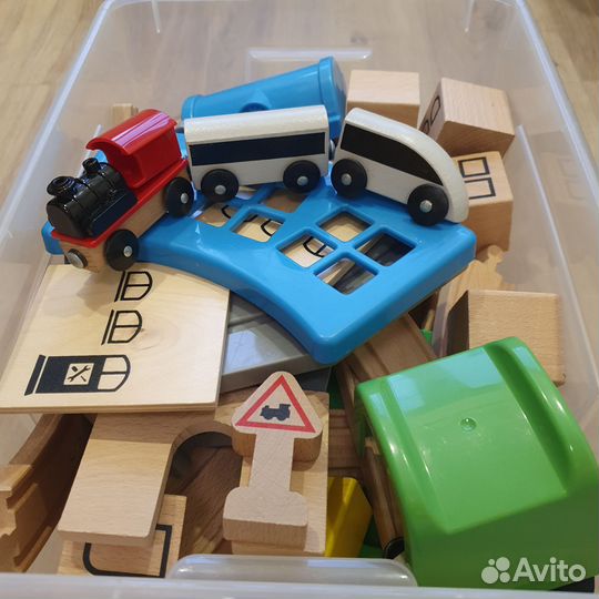 Деревянная жд Икея