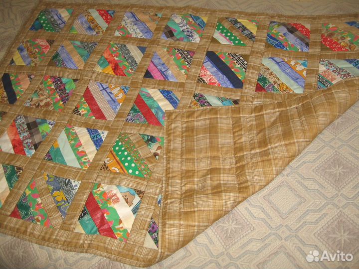 Детское лоскутное одеяло пэчворк