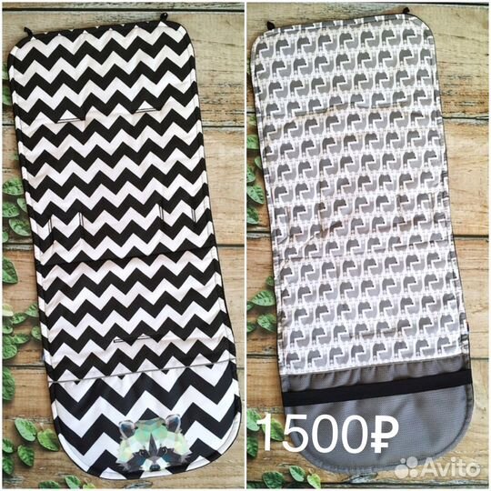 Летний матрасик для прогулочной коляски