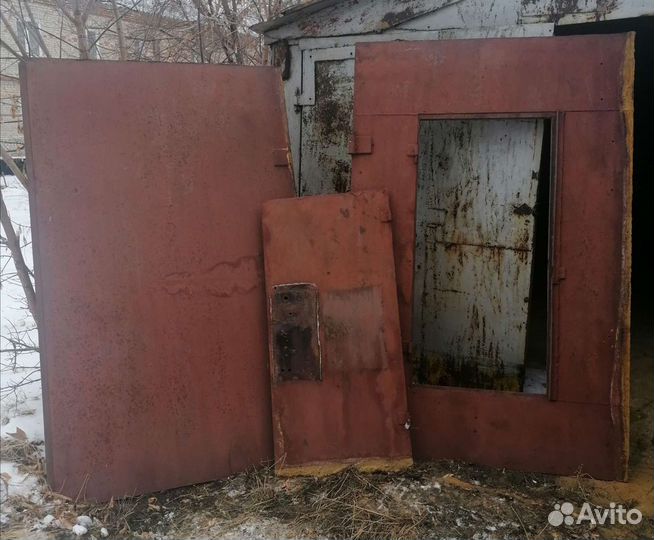 Ворота гаражные бу