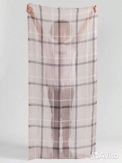 Палантин Tantino длинный, лёгкий 200 на 50 см