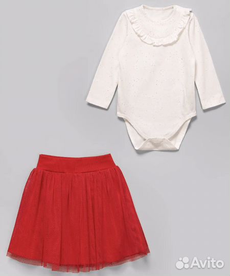 Новогодний костюм для девочки 92