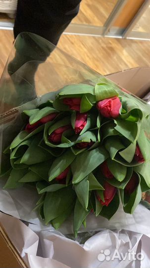 Цветы с доставкой тюльпаны