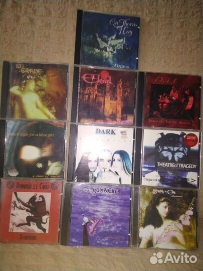 Cd диски готика