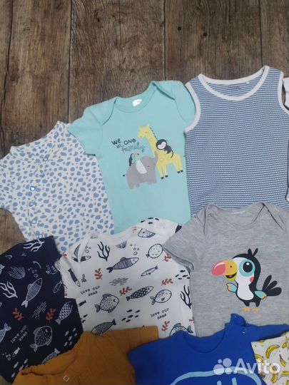 Детская одежда пакетом для мальчиков 62