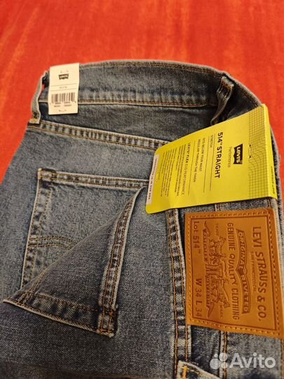 Джинсы Levi's 514 34/34