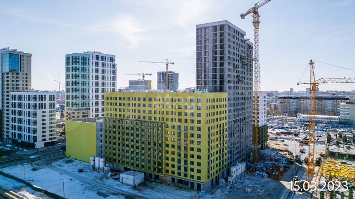 3-к. квартира, 71,3 м², 9/25 эт.