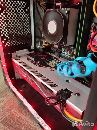 Игровой системный блок AMD RX580 + озу 8GB