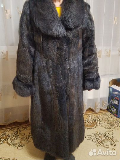 Шуба нутрия размер 46-48
