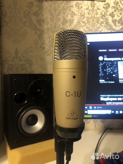 Микрофон behringer c1u