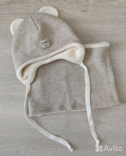 Комплект шапка+снуд еврозима, размер 44-46