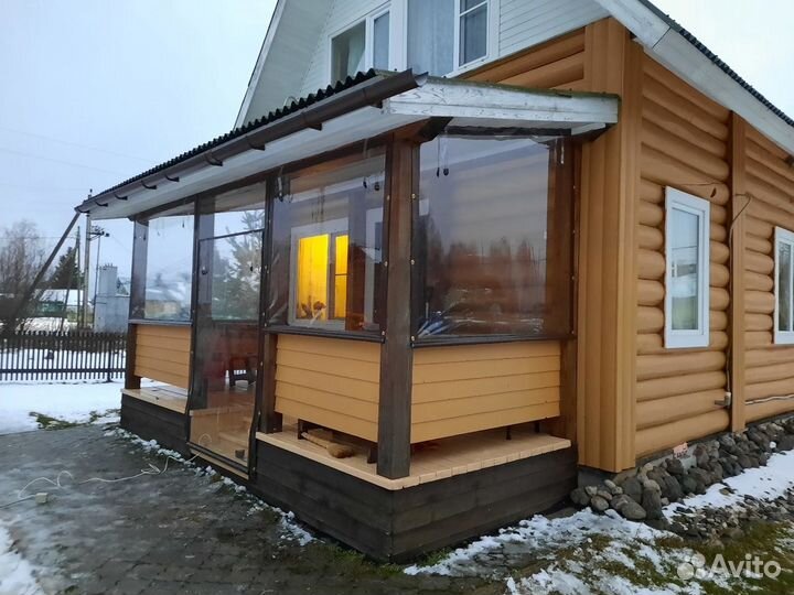 Мягкие окна для беседки