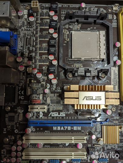 Процессор AMD phenom ii x4 955 Asus m3a78-em