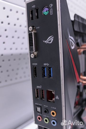 Материнская плата asus ROG strix B360-H gaming/i5