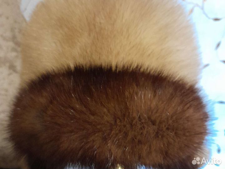 Шапка норковая женская 56р