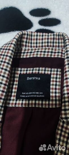 Пиджак bershka xs