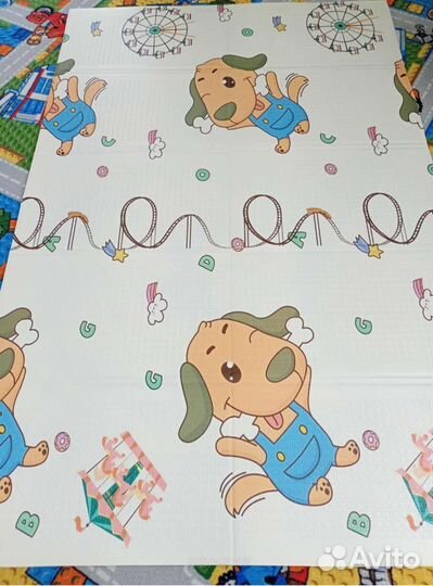 Складной детский коврик