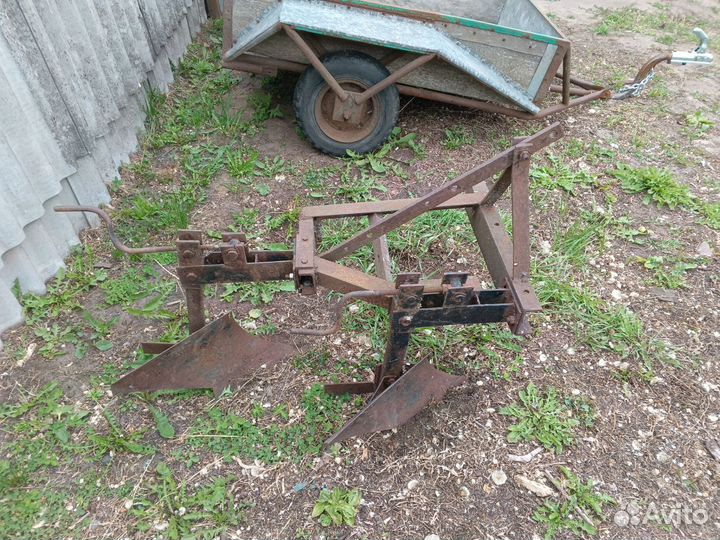 Плуг для минитрактора самодельный