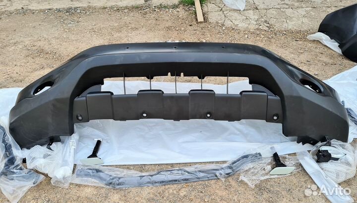 Бампер передний Honda CRV 3 рестайлинг