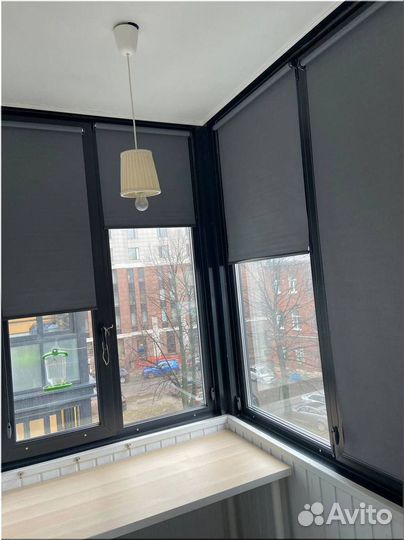 Шторы рулонные на заказ новые