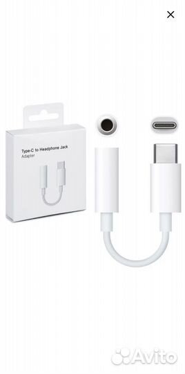 Переходник с type c на 3,5 mm jack