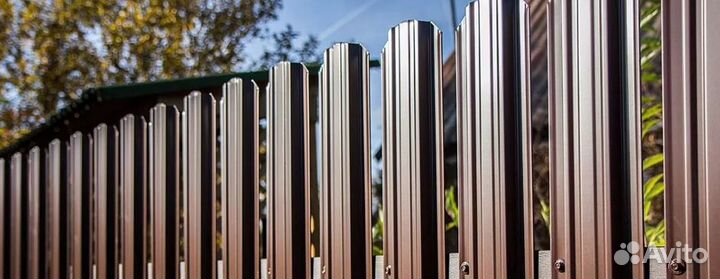Металлический штакетник с гарантией