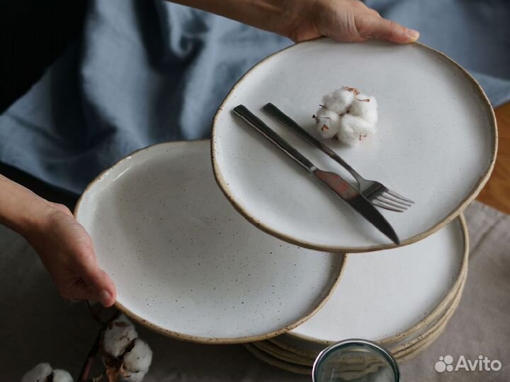 Крафтовые тарелки для ресторанов и кафе