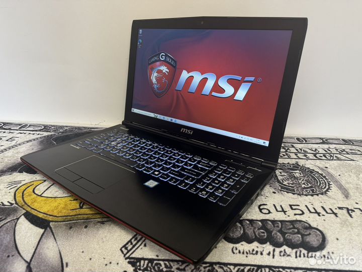 Игровой ноутбук Msi i7/GTX