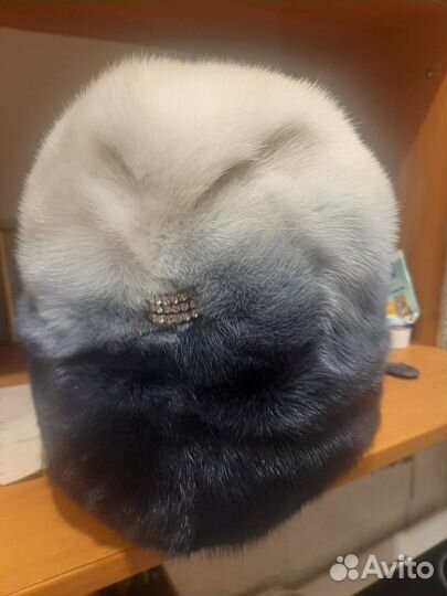 Норковая шапка женская