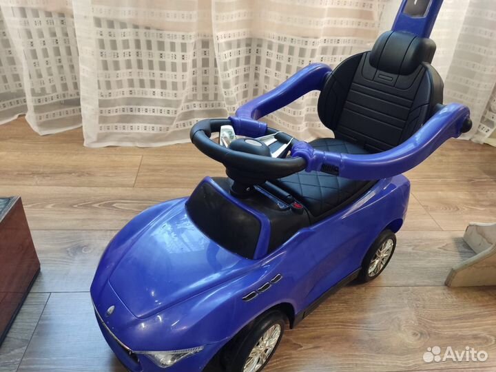 Машинка каталка толокар maserati