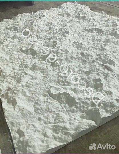 Стеновые гипсовые панели Скала 3D По Низу Рынка