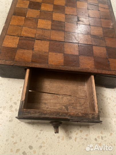Шахматная доска антикварная