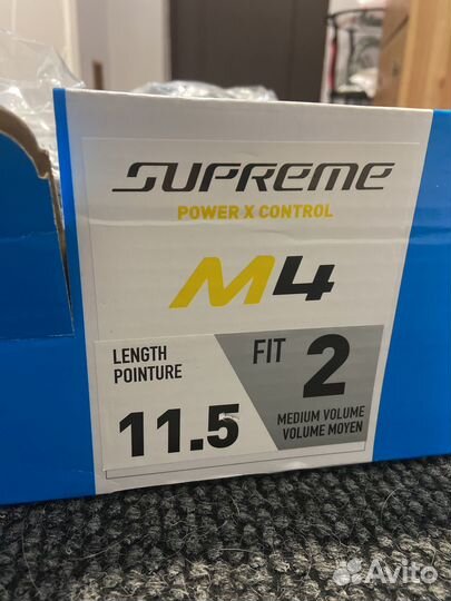 Коньки хоккейные bauer supreme m4 SR11.5 fit 2