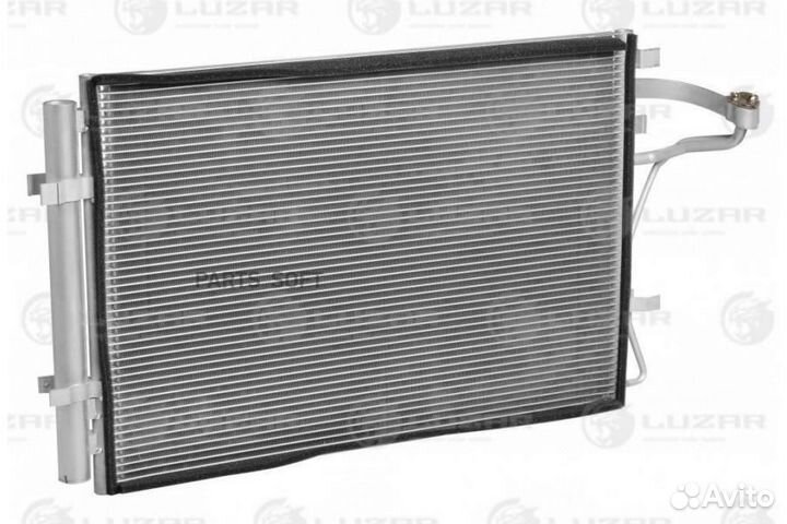 Luzar lrac08M0 Радиатор кондиц. для а/м Hyundai Cr
