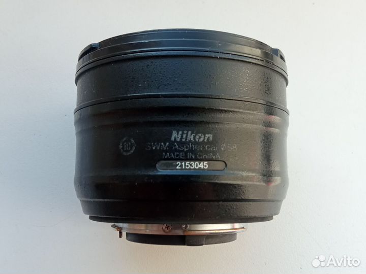 Nikkor lens AF-S Nikon 50mm f/1.8G