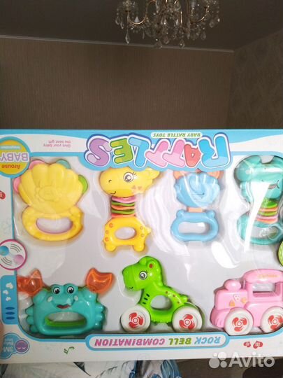 Игрушки погремушки новые
