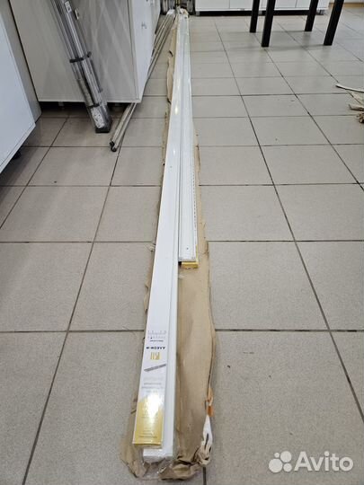 Карниз (гардина) для штор алюминиевая, шина