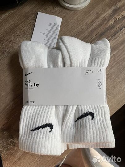 Носки nike высокие (оригинал) 6 шт