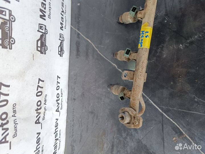 Топливная рампа с форсунками Daewoo nexia 16кл 1.5