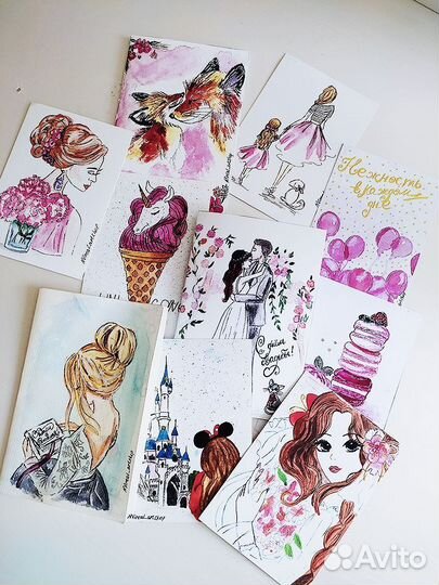 Открытки на заказ