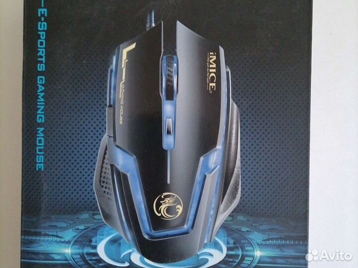 Игровая мышь геймерская новая