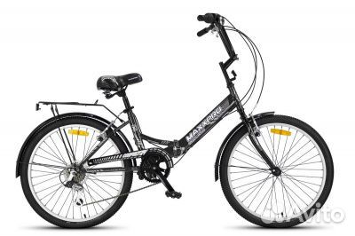 Велосипед складной Maxxpro Compact 24 скоростей 6