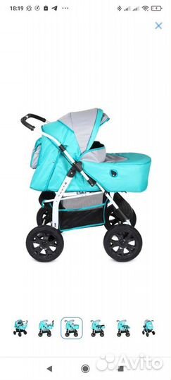 Коляска 2 в 1 Трансформер